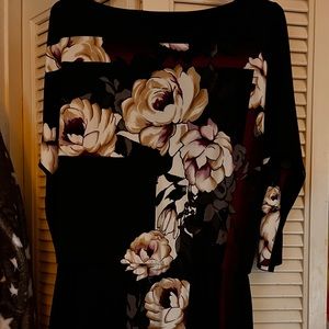 Short 3/4 length dress